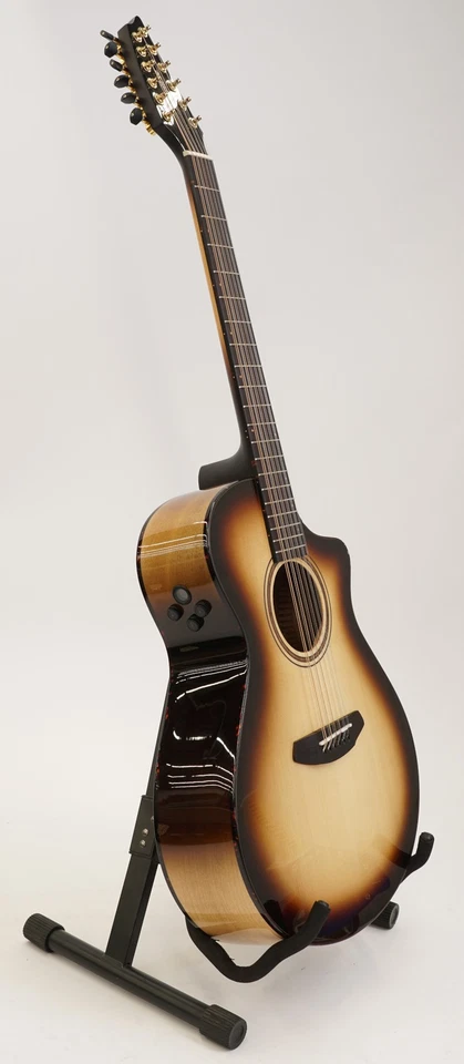 Breedlove Artista Pro Concierto Ámbar Quemado 12 Cuerdas CE European-Myrtlewood Acous Foto 3 de 4