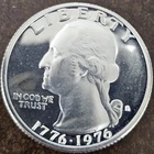 1776-1976 Silver Proof Washington Bicentennial