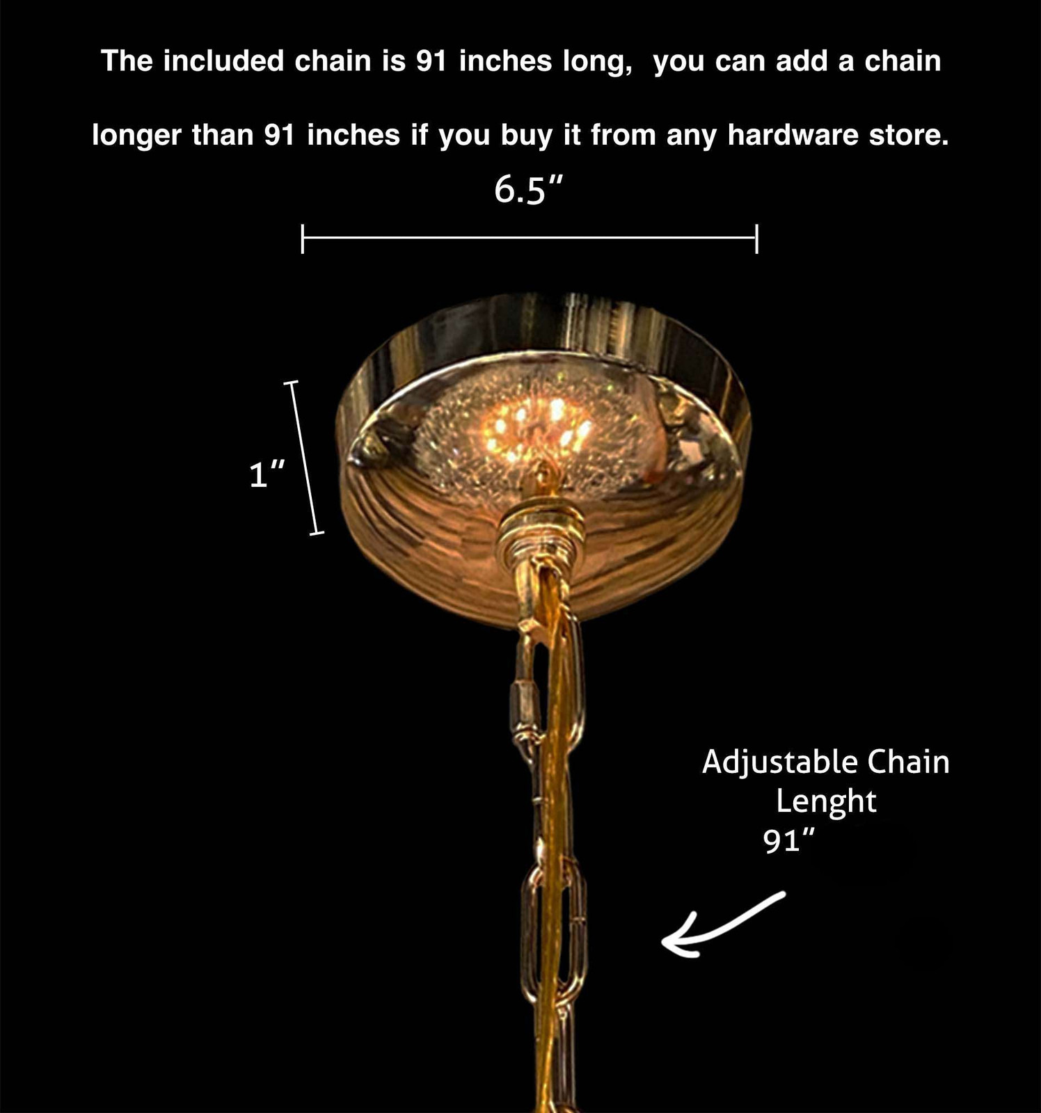 Luxury Gold Crystal Starburst Chandelier - 47" Dimmable Modern Pendant Light