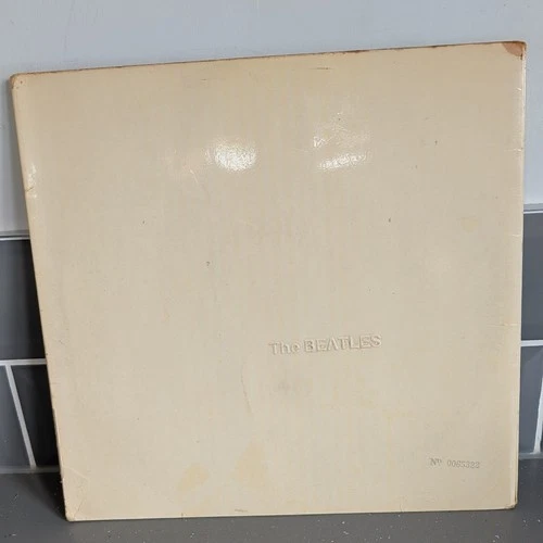 THE BEATLES - WHITE ALBUM 1968 UK 1st DOUBLE VINYL LP TOP LOADER #0065322 G/G+