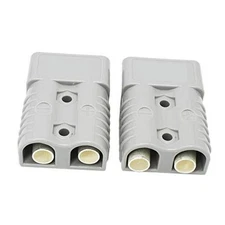  Gray Battery Quick Connector Kit 175 Amp 1/0 Gauge Plug Connect gray