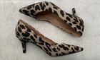 Cole Haan Women's Beige Black Leopard Print Stiletto Pump Heels No Size — photo 5