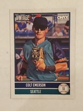 COLT EMERSON 2026 Onyx Vintage BASE CARD #OVCOEM Mariners