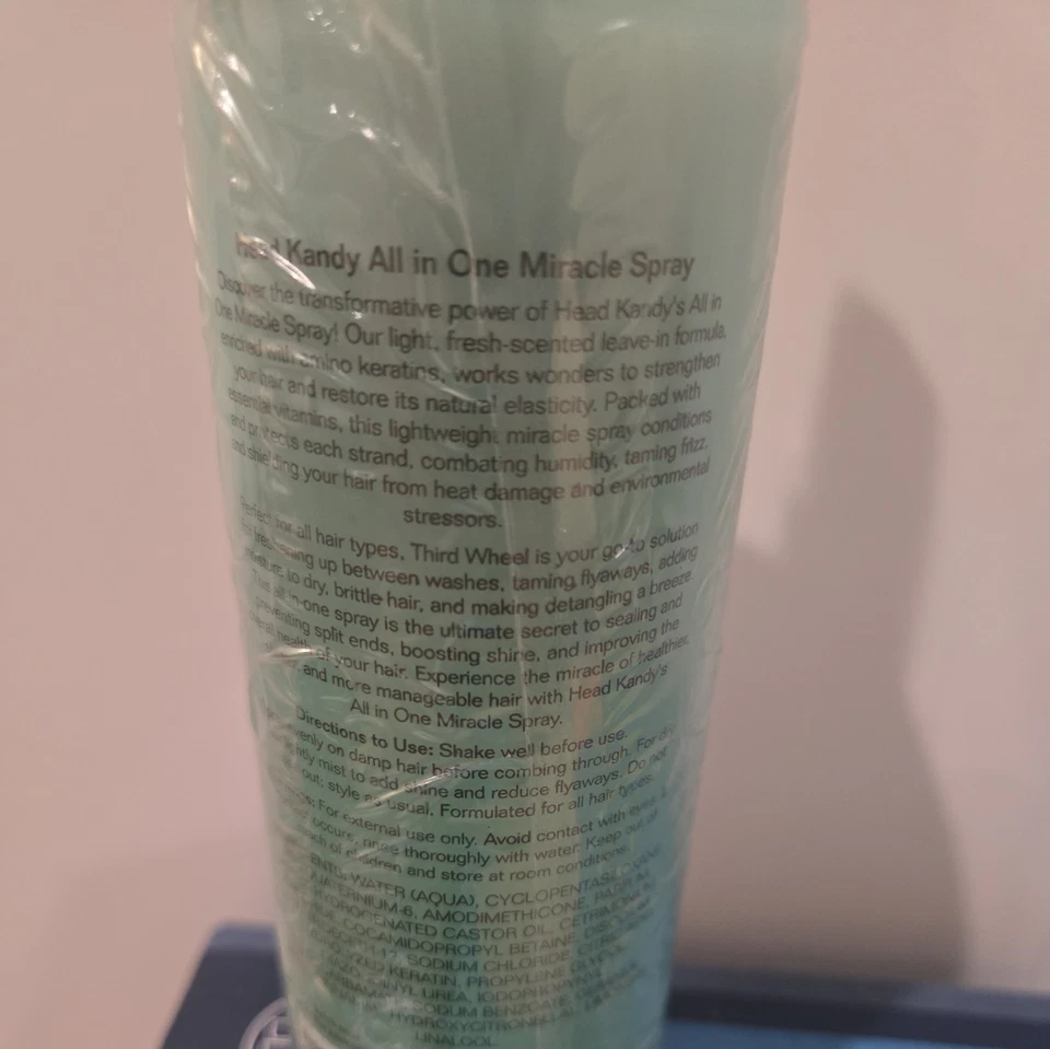 Spray protector térmico Head Kandy para cabello | La tercera rueda | Protección térmica Foto 2 de 2