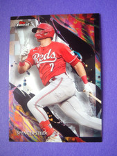 Spencer Steer - 2024 Topps Finest Baseball card # 133 - Cincinnati Reds - 2B