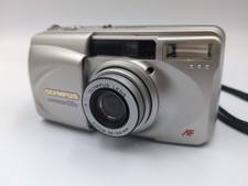 Olympus Superzoom 105G Point Shoot 35mm Film Camera Tested Working From JAPAN