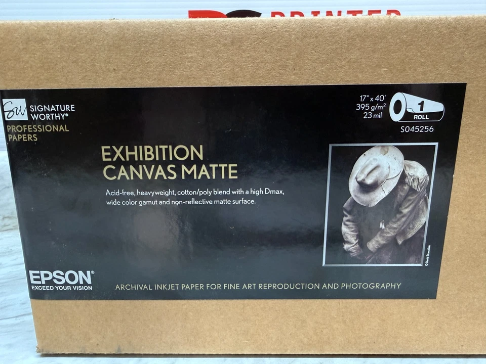 Epson Exhibition Canvas Matte Inkjet Paper S045256 - Image 4 of 4