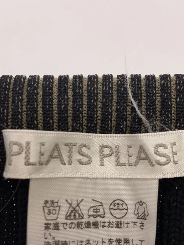 Falda Pleats Please ISSEY MIYAKE Caqui Poliéster Talla 3 Usada Foto 4 de 4