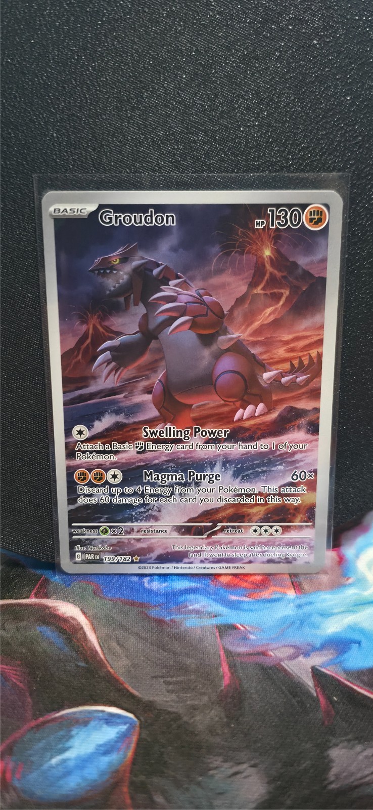 Groudon 199/182 SV04: Paradox Rift Holo
