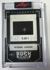 Michael Jackson 2026 Leaf Slideshow #RS-MJ1 Rock Slides Prismatic Black