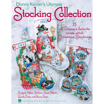 Leisure Arts Donna Kooler'S Ultimate Stocking Collection Cross Stitch Pattern