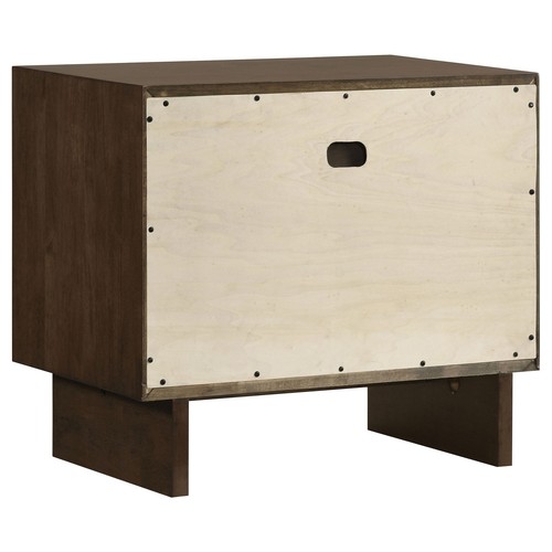 Coaster Glenwood 4-Piece Transitional Wood Queen Bedroom Set Warm Brown - Picture 6 of 19
