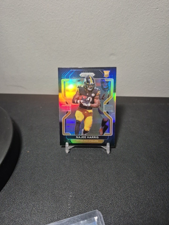 2021 Panini Chronicles Prizm Black Silver Prizm #Pb-6 Najee Harris RC