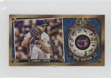 2022 Topps Gypsy Queen GQ Gems Minis Indigo 92/250 Jacob deGrom #GGM-10 1u6