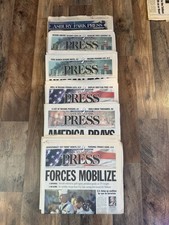 ASBURY PARK PRESS 9/11 NEWSPAPER LOT ASBURY PARK PRESS 9/11 NEWSPAPER LOT