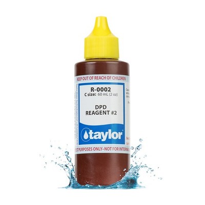 DPD Liquid Reagent for Swimming Pools, 2-Ounce Test Solution