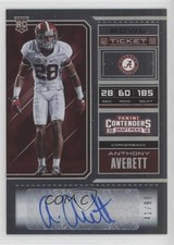 2018 Contenders Draft Picks College Bowl Ticket 41/99 Anthony Averett Auto 08y1