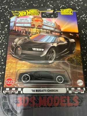 PREMIUM BOULEVARD 16 BUGATTI CHIRON Hot Wheels 1:64 *KOMBIPORTO*