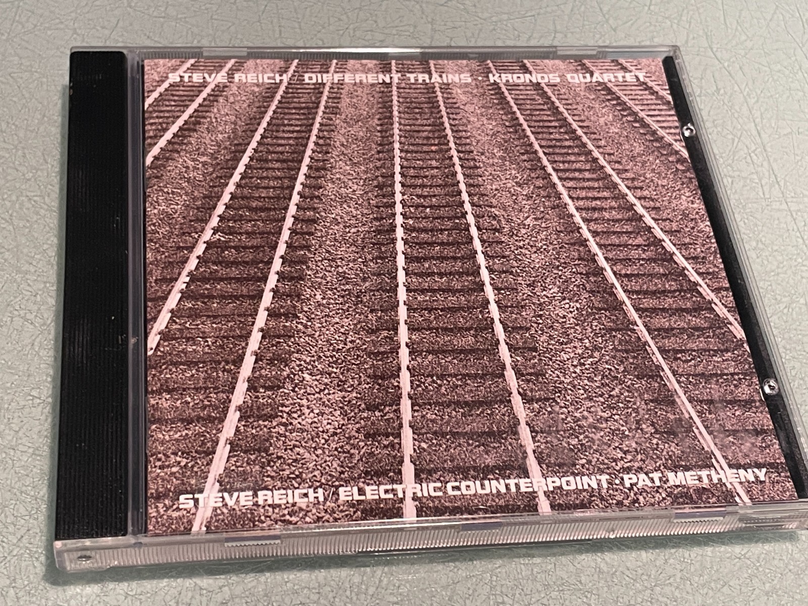 Steve Reich - Different Trains - Electric Counterpoint - CD Album Kronos Quartet