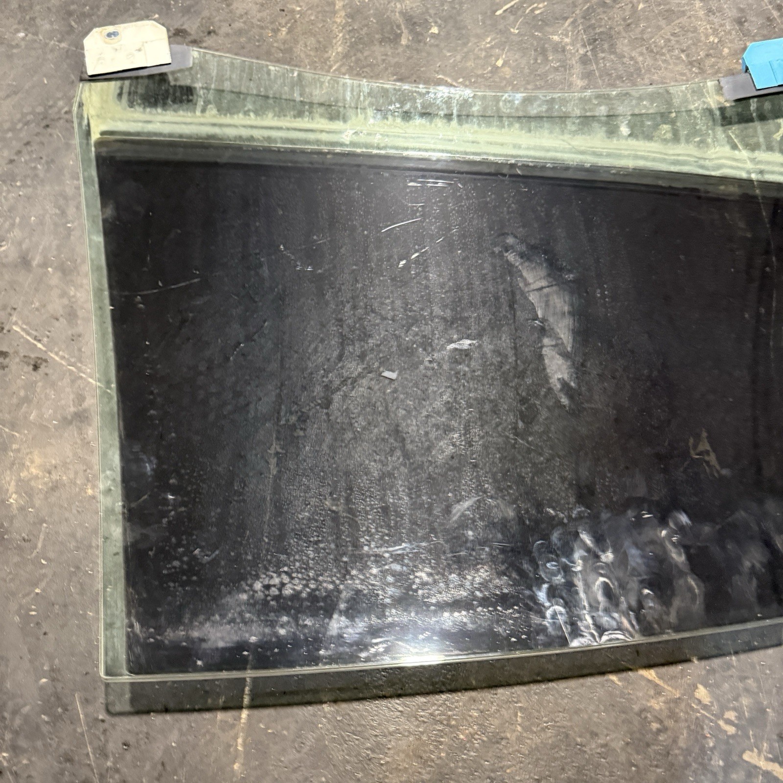 03-12 Maserati Quattroporte Rear Left Side Door Window Glass M139
