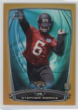 2014 Bowman Chrome Gold Refractor 27/50 Stephen Morris #133 1m0