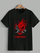 Cyberpunk 2077 Samurai Band Johnny Silverhand Video Game Anime T-Shirt Unisex