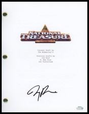 Jerry Bruckheimer "National Treasure" AUTOGRAPH Signed Script Screenplay ACOA
