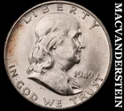 1949-D Franklin Half Dollar - FBL - Uncirculated  Lustrous  No Reserve  #J8746