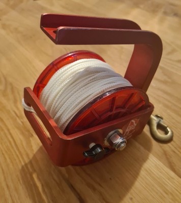 Reel ca. 115m Höhlen- und. Wracktauchen, gebraucht, Dive Rite