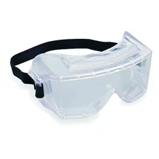 3M 40301-00000-10 Safety Goggles, Clear Lens, Anti-Fog, Direct Vented, Rubber