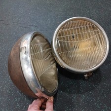 1930-1931 Ford Model A Commercial Headlights Pickup Steel Head Lamp Truck Aa 1930-1931 Ford Model A Commercial Headlights Pickup Steel Head Lamp Truck Aa