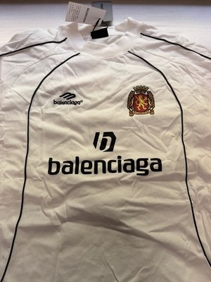 Balenciaga White Soccer Jersey Kit