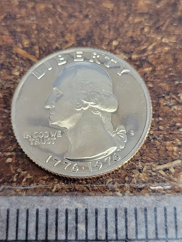 1976-S Bicentennial Washington Quarter 40% Silver Deep Cameo Gem Proof #3804