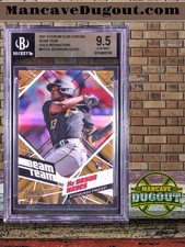 Ke'Bryan Hayes 2021 SC Chrome-Beam Team Gold Refractors—RC #BTC21-#23/50-BGS 9.5