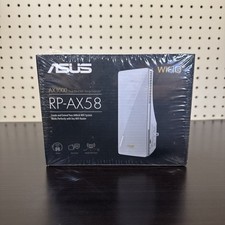ASUS RP-AX58 AX3000 Dual Band WiFi 6 (802.11ax) AI Mesh Extender Repeater
