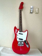 Fender Japan MG69MH RED Mustang Electric Guitar Safe packing!