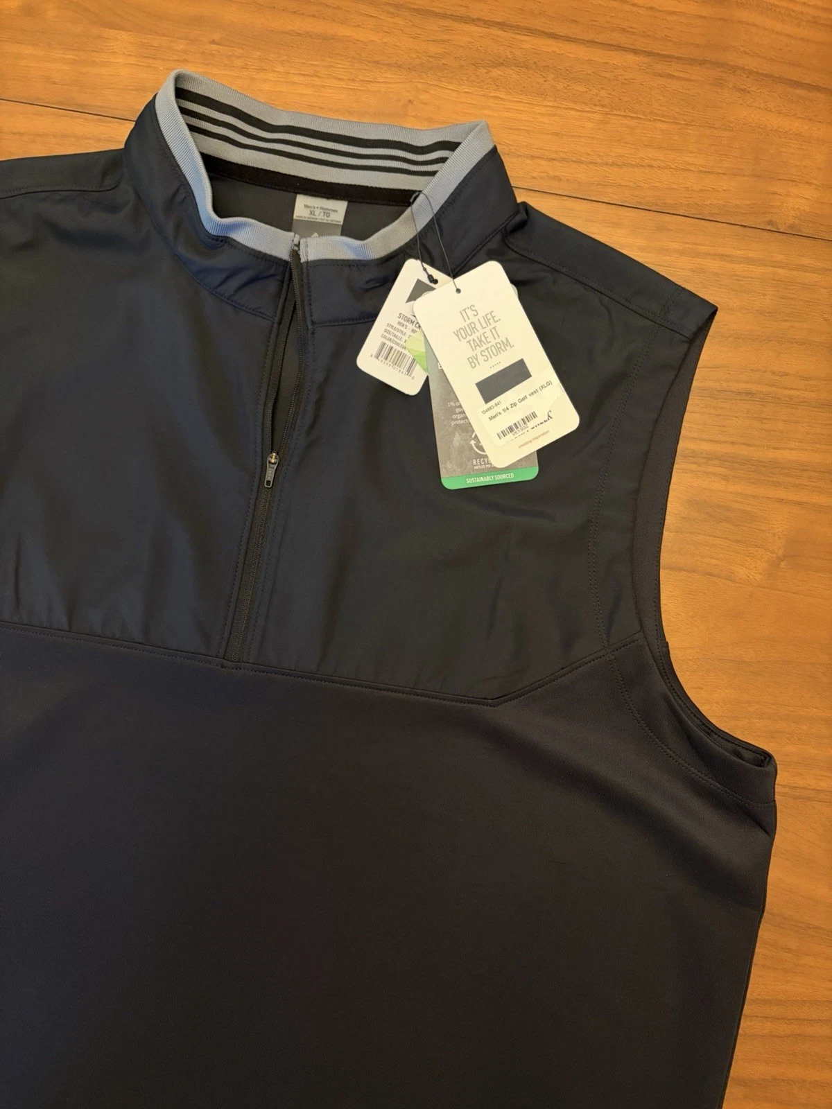 NEW Storm Creek Tiebreaker Vest 1/4 Zip Men XL Black Golf Run Hiking Performance
Opens in a new wind