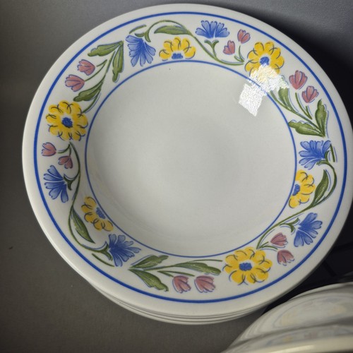 5x Staffordshire Summer Meadow Cereal BOWLS Soup Salad Side Starter Dessert - Picture 8 of 10