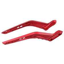 Red Left Right Rear Fender Support Struts for Harley 18-24 Softail Fat Bob FXFBS