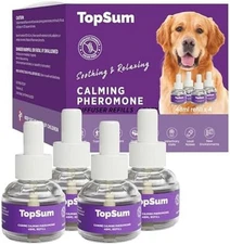 Dog Calming Diffuser Refills 4-Pack | Pheromones for Dogs - Appeasing Pheromone