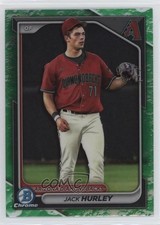 2024 Bowman Chrome Prospects Lunar Glow Refractor Jack Hurley #BCP-104 h1n