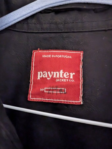 Paynter Chore Jacket Batch No. 7 Black XS French Moleskin Classic Coat - Picture 3 of 8
