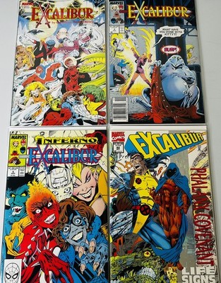 Excalibur #1 VF-NM Comic Lot Special Edition Marvel Comics First Appearance 