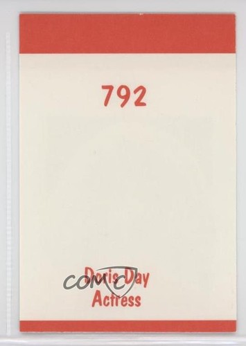 1987 Motto Game Cards Doris Day #792 0ps8 - Picture 2 of 3
