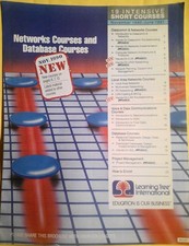 Learning Tree International: Netzwerk- Und Datenbank-Kurskatalog, 1990