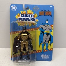 Mcfarlane DC Super Powers Batman 40th Anniversary Gold Edition 4.5  Figure