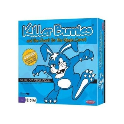 Killer Bunnies Blue Stater Deck inkl. gelbem Starterdeck Quest Magic Carrot