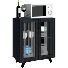 Panana Kitchen Buffet Server Table Accent Sideboard Server Buffet Console Table 