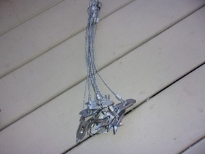 12 STANDARD BERKSHINE CABLE ANCHORS TRAPPING TRAP COYOTE FOX NEW