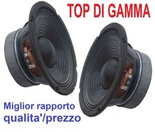 COPPIA WOOFER 16,5 CM 8 Ohm 300W SUBWOOFER 6,5" POLLICI MAGNETE 11 Cm TOP QUALIT